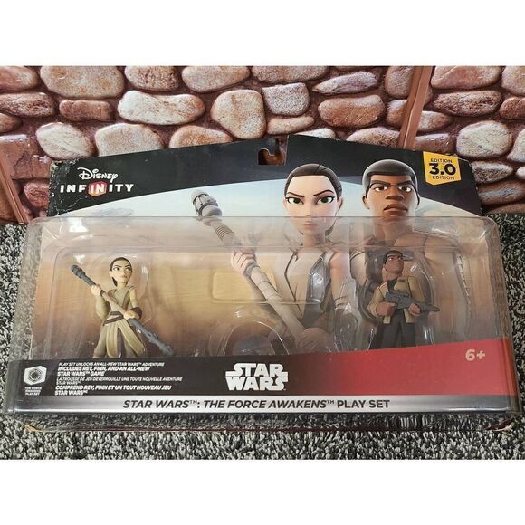 Disney Infinity 3.0 Star Wars the Force Awakens - with REY, FINN - New Sealed #A - Picture 1 of 6